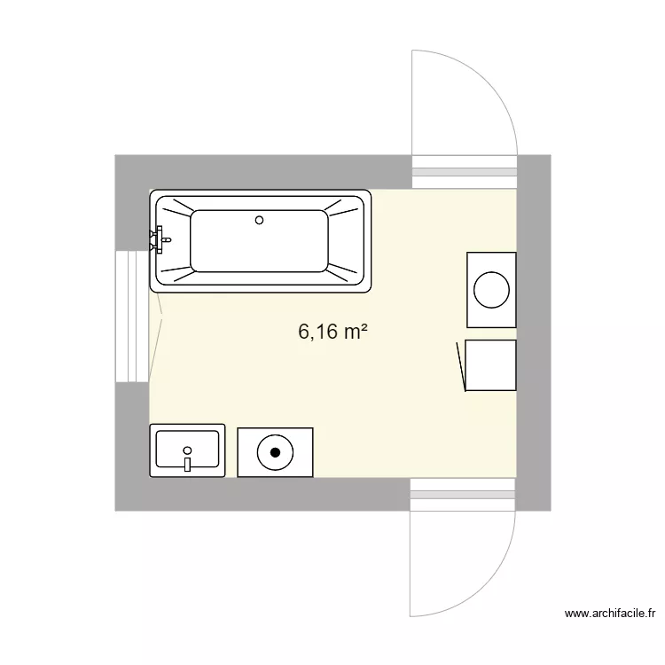 WC MAGNIER. Plan de WC MAGNIER. Plan de