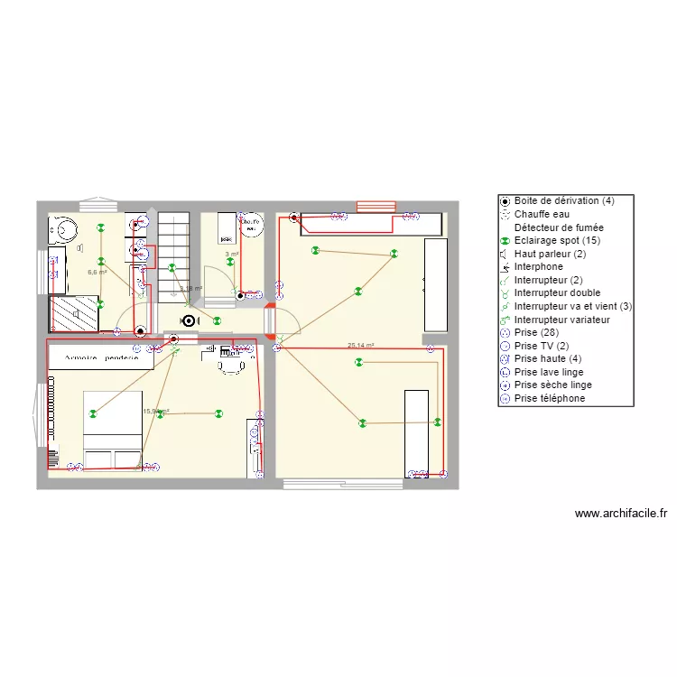 maison sous sol avec prises. Plan de maison sous sol avec prises. Plan de