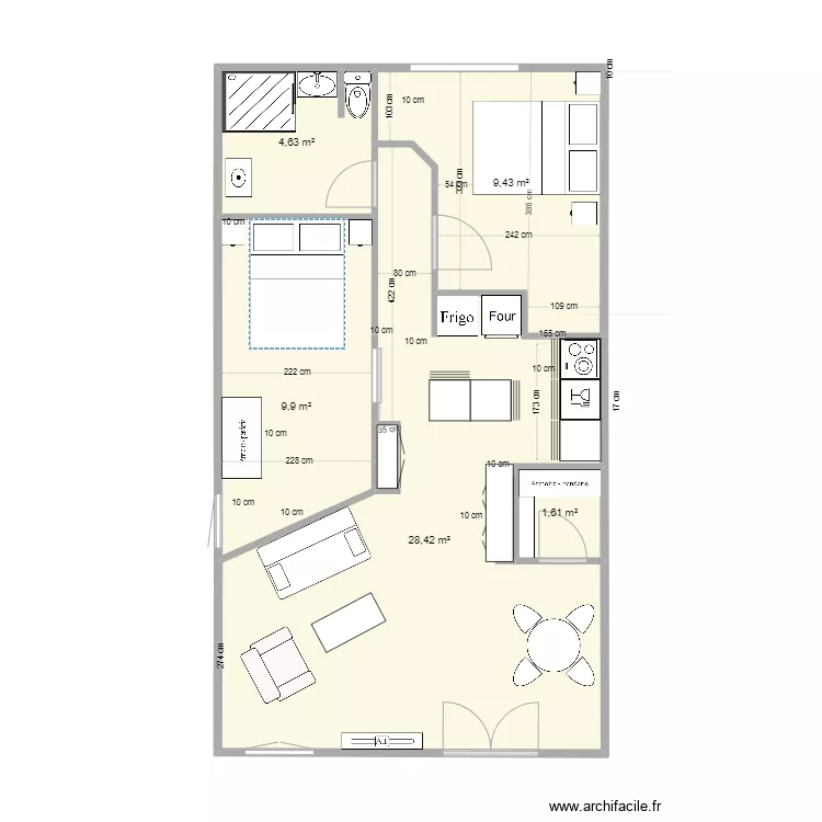 LOFT AYTRE 4. Plan de 
