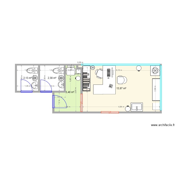 ZoonLab. Plan de 0 pièce et 0 m2