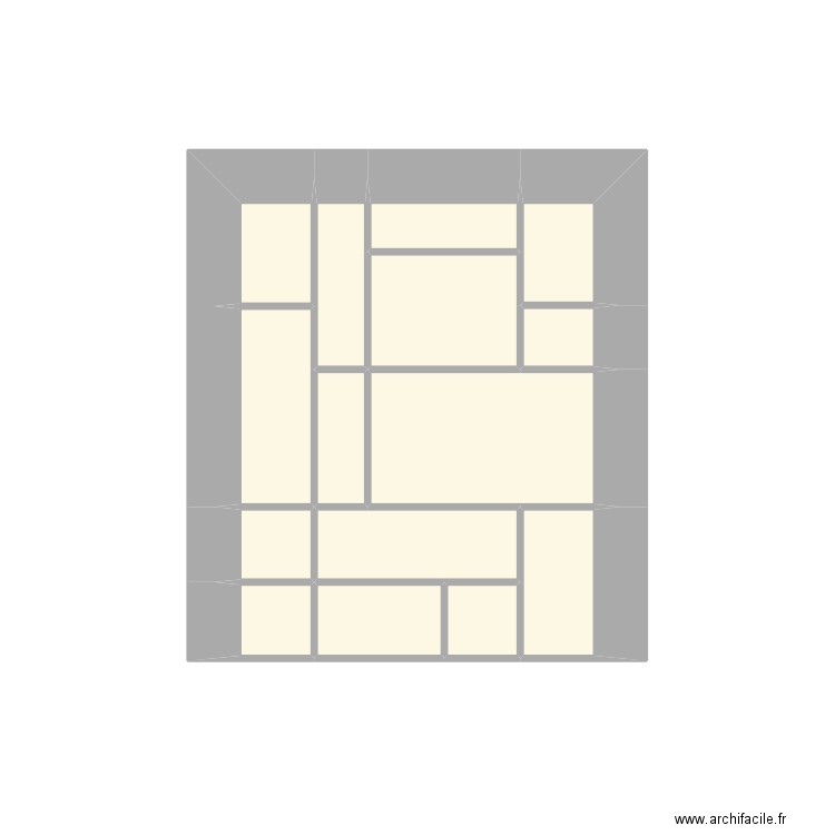 plan bibliothèque 4. Plan de 0 pièce et 0 m2