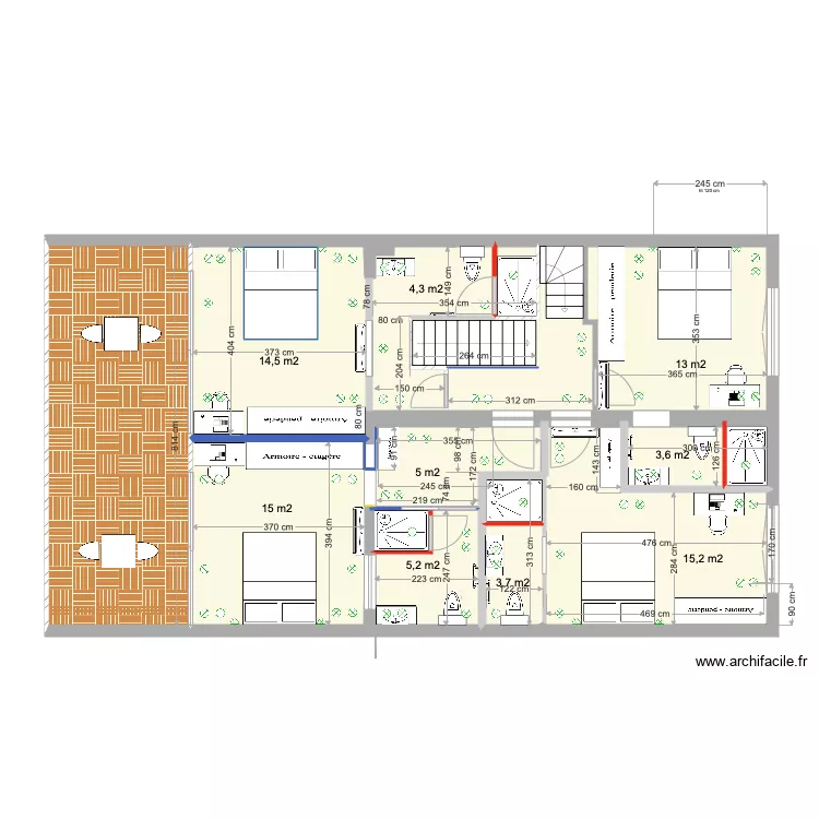 102  ETAGE 1. Plan de 