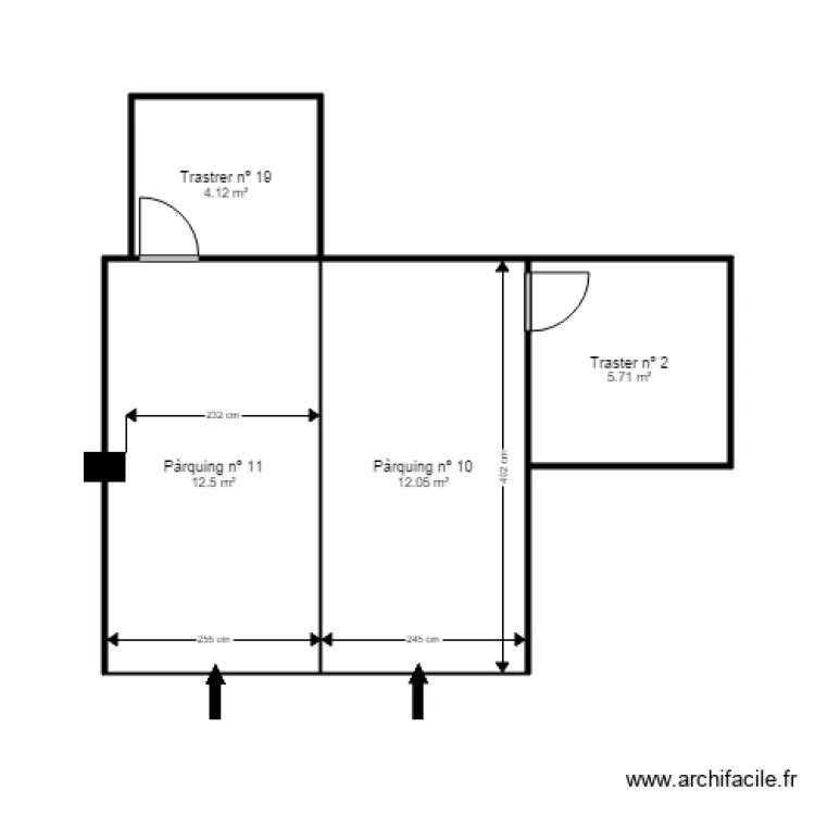 ed residencial arinsal parquing. Plan de ed residencial arinsal parquing. Plan de