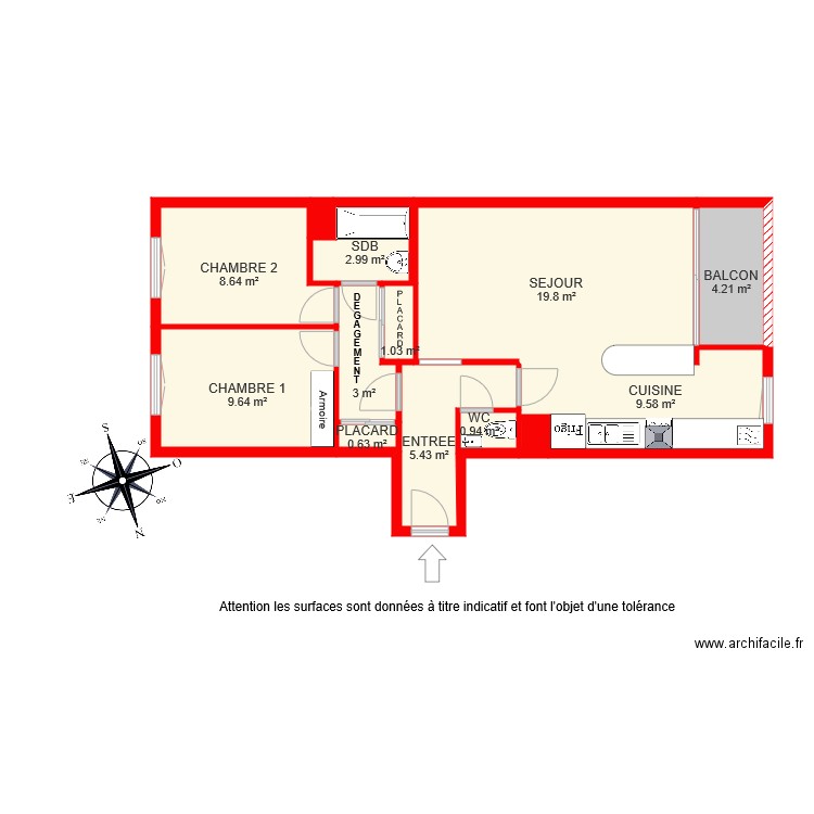 BI 6511 O. Plan de 0 pièce et 0 m2