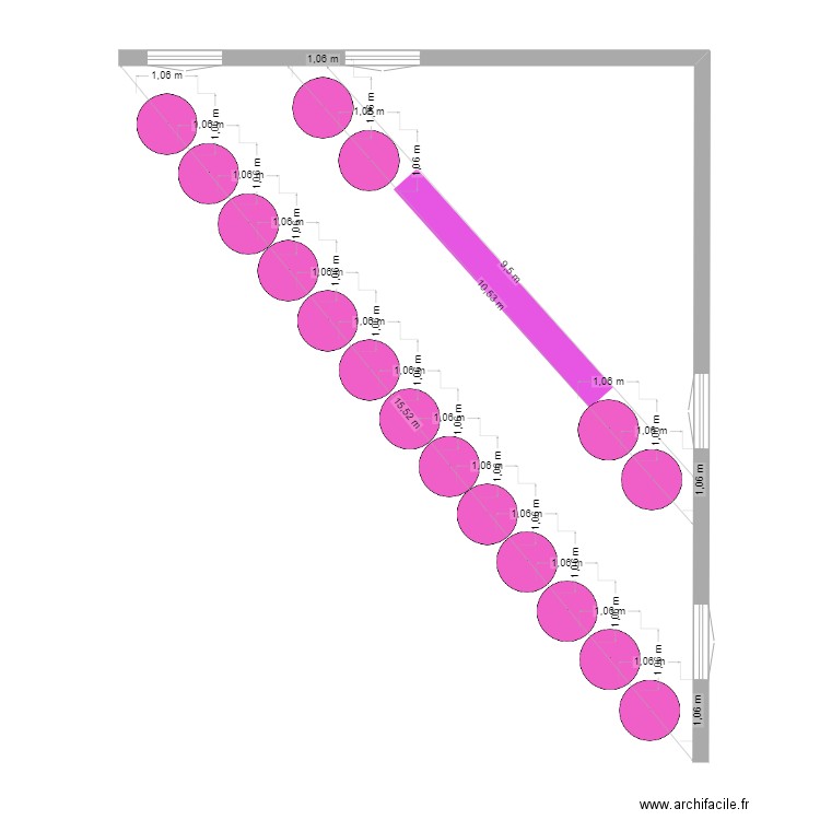octobre rose. Plan de 0 pièce et 0 m2