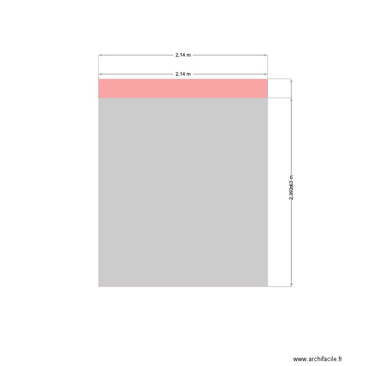 placard chambre 1. Plan de 0 pièce et 0 m2
