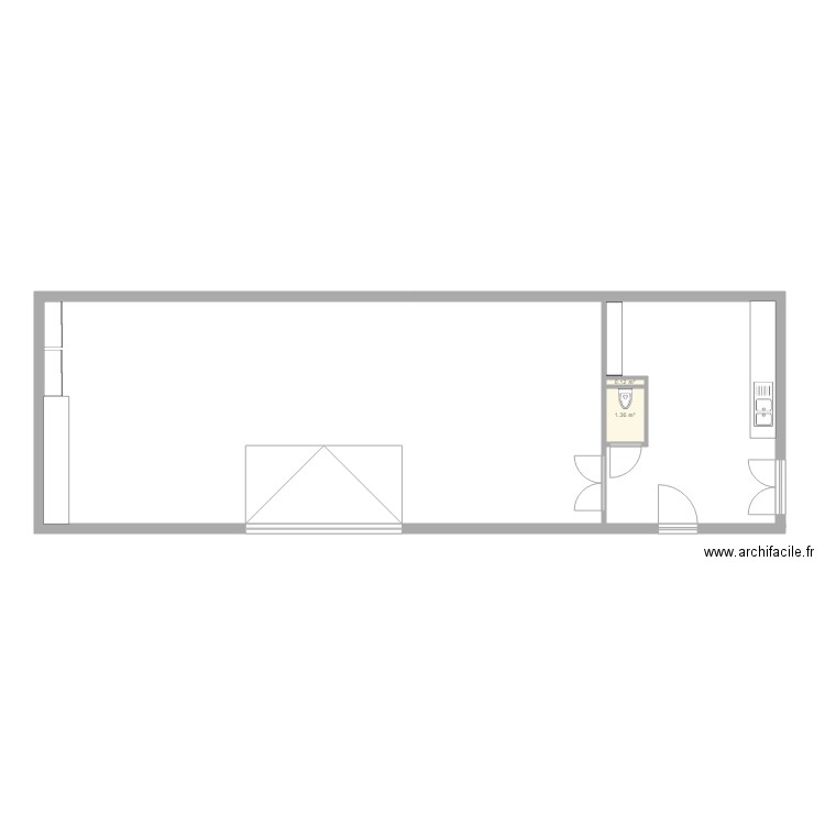 atel 1. Plan de 0 pièce et 0 m2