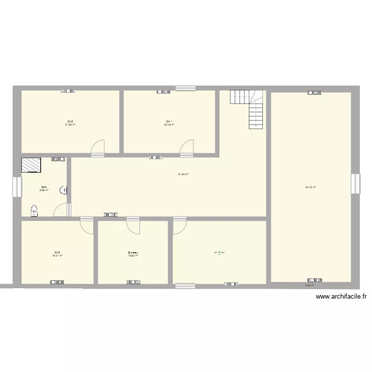 La gr&eacute;e 1  plomberie. Plan de 