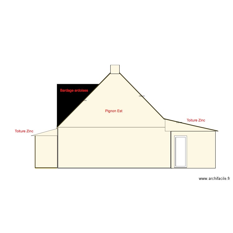 Pignon Est. Plan de 0 pièce et 0 m2