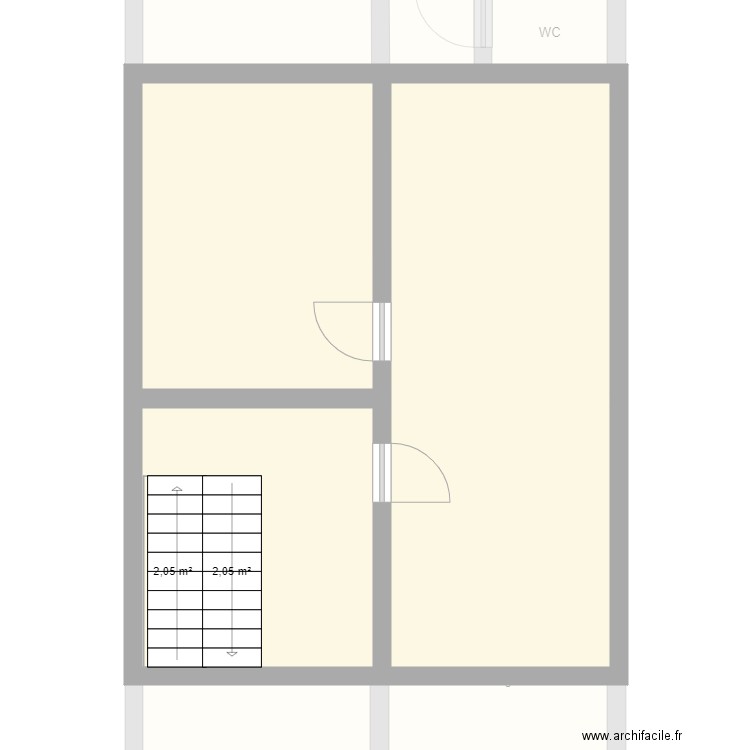 jubilé 5 . Plan de 25 pièces et 244 m2