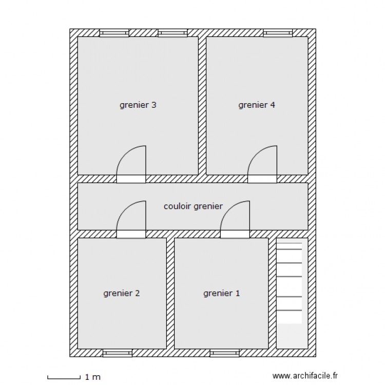 bartholet grenier. Plan de 0 pièce et 0 m2