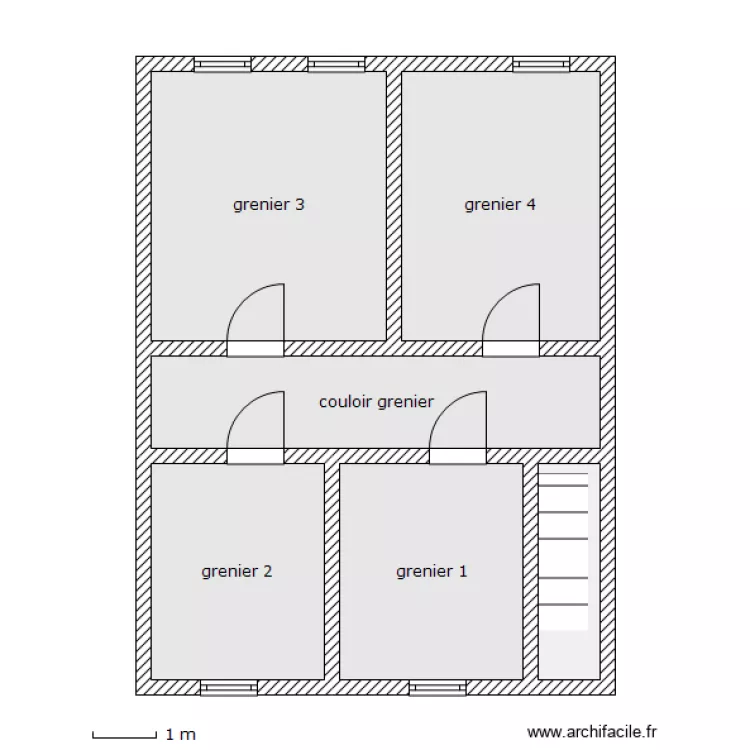 bartholet grenier. Plan de 