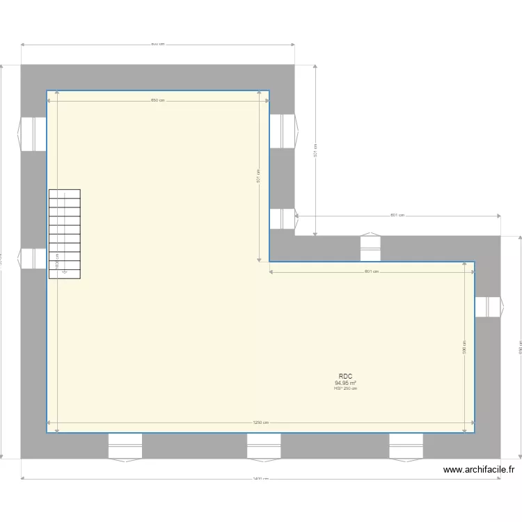 BERGERIE ETAGE. Plan de 