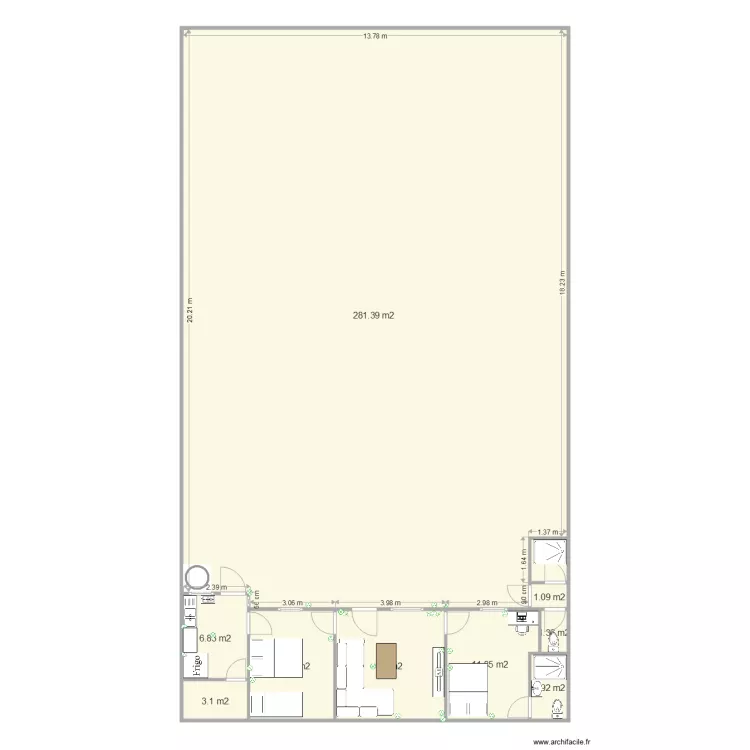 Ma maison. Plan de 