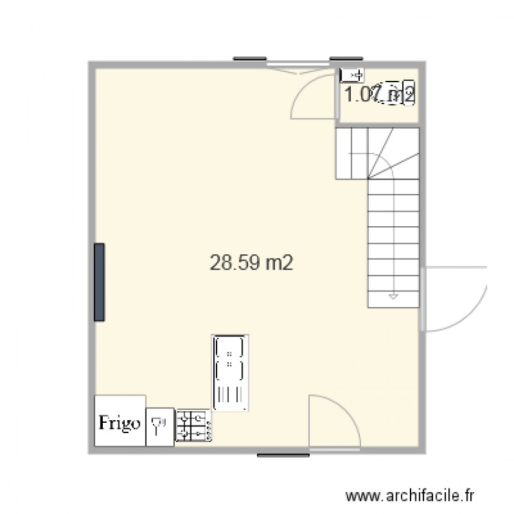 La Peubrelie Gite 2. Plan de 0 pièce et 0 m2