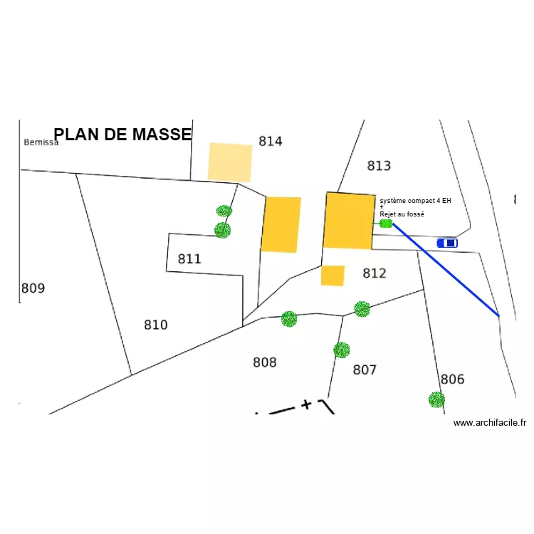 Marequestre. Plan de 