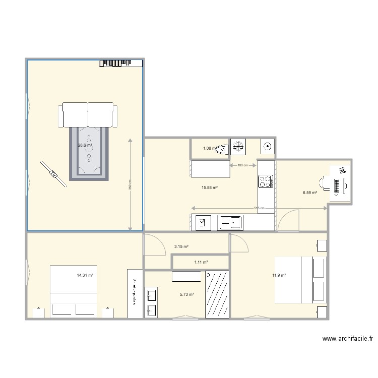 marechal lyautey 4. Plan de 0 pièce et 0 m2