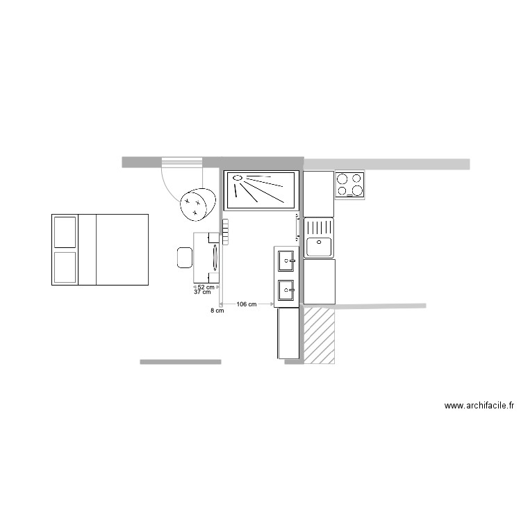 projet Fabien et lolo 1er jet . Plan de 0 pièce et 0 m2