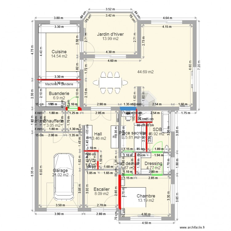 Moulin RDC 06. Plan de 0 pièce et 0 m2