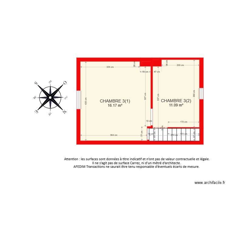 BI 6318 ETAGE 2. Plan de 0 pièce et 0 m2