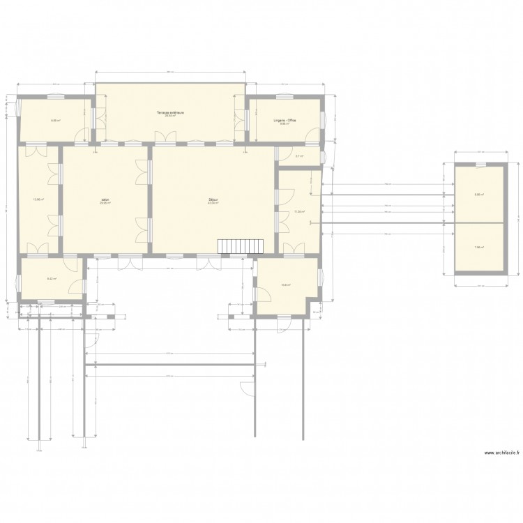 Villa Balata modif 28 fev 2018. Plan de 0 pièce et 0 m2