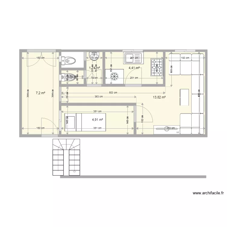 plan  houcine. Plan de 