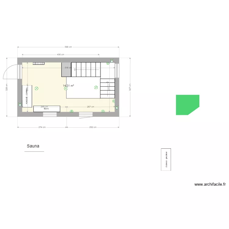 garagesanscloisonoct19. Plan de 