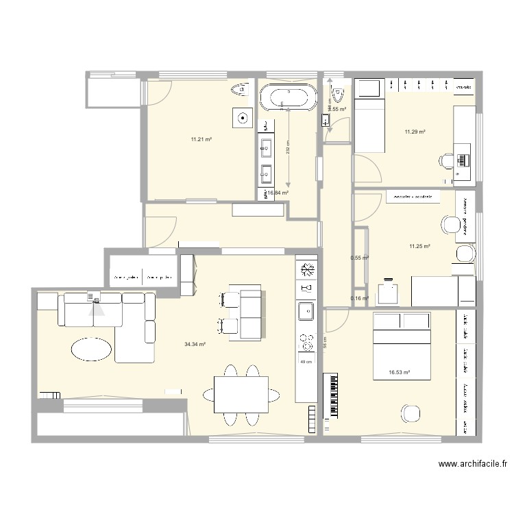 48 mar foch alternate. Plan de 0 pièce et 0 m2