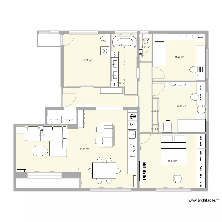 48 mar foch alternate. Plan de 