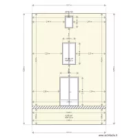 plan fa&ccedil;ade arri&egrave;re Fains V&eacute;el