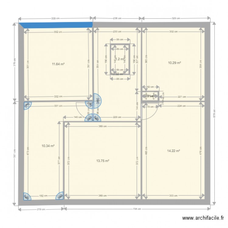 Plan comble Longchamp. Plan de 0 pièce et 0 m2