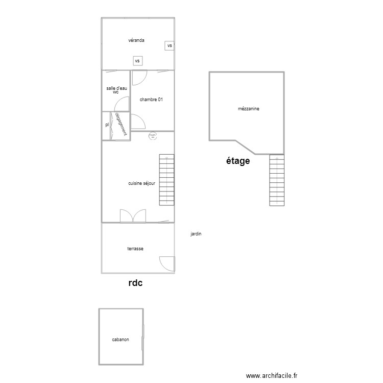 vandevoorde am. Plan de 0 pièce et 0 m2