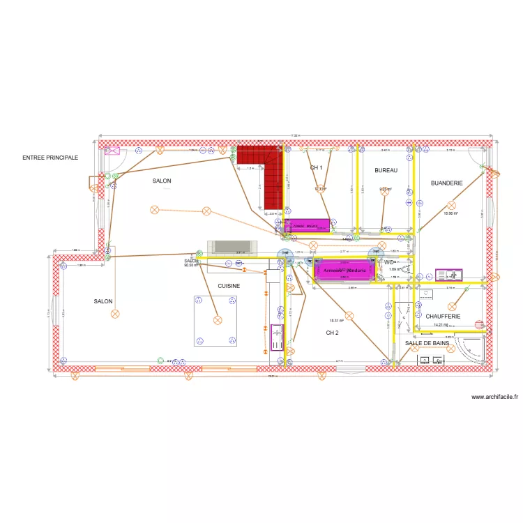 MAISON MAX QUATRO. Plan de 