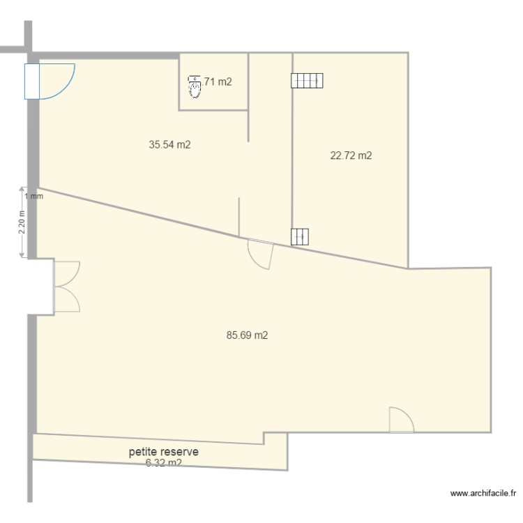 epicerie. Plan de 0 pièce et 0 m2 epicerie. Plan de 0 pièce et 0 m2
