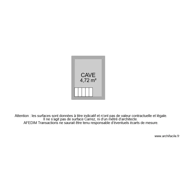 BI 9612 SOUS SOL . Plan de 