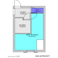 sale de bains  transformer 