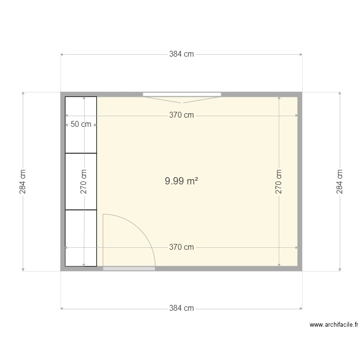 Chambre . Plan de 0 pièce et 0 m2