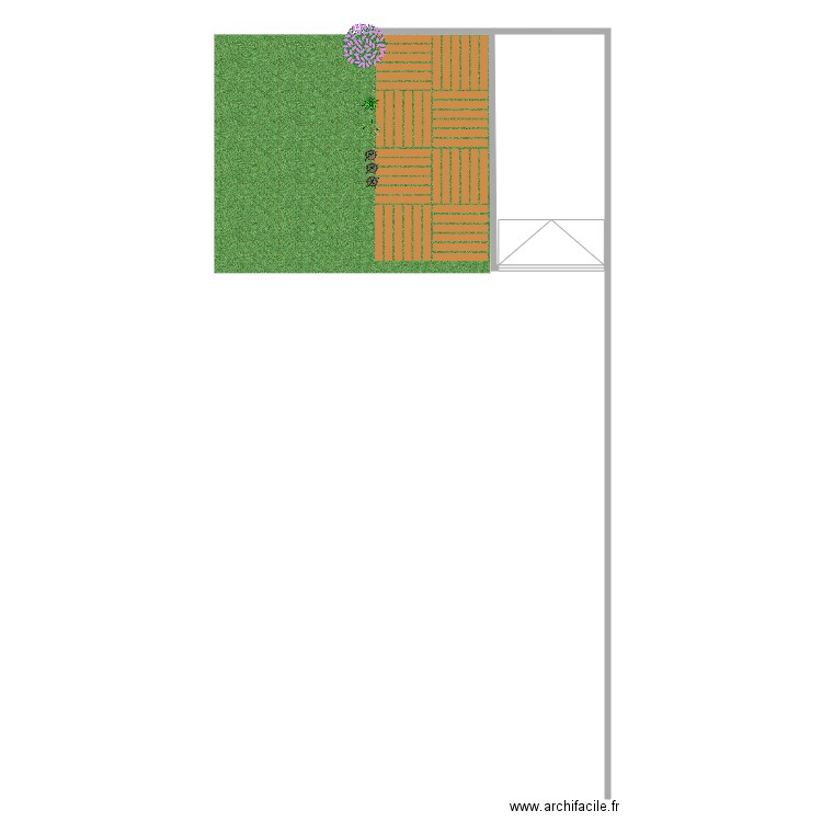 terrasse 1. Plan de 0 pièce et 0 m2