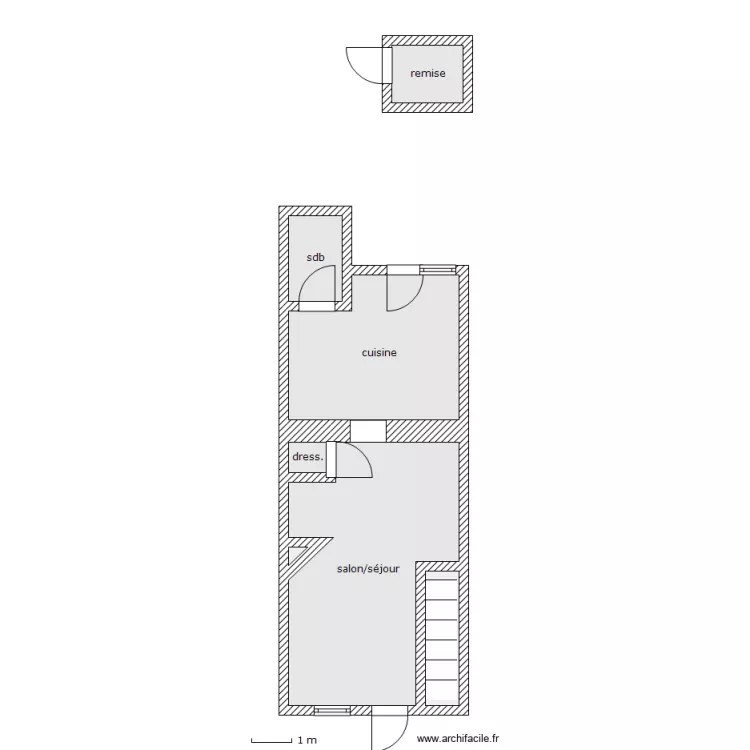 keberle rdc. Plan de 