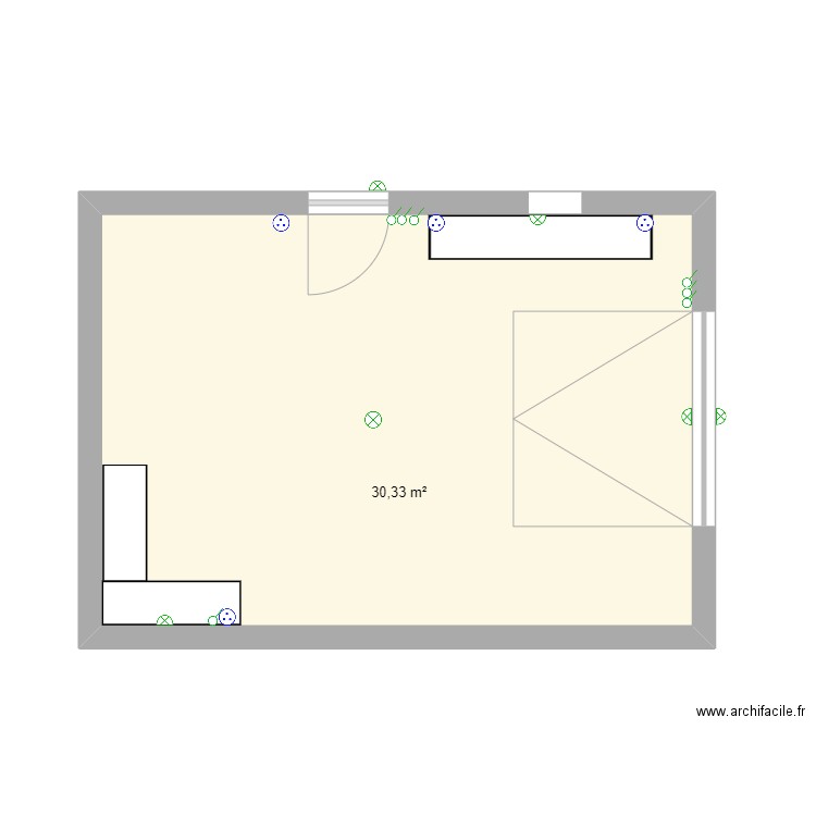 Gire. Plan de 0 pièce et 0 m2