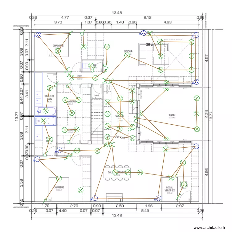 elec bas v2. Plan de 