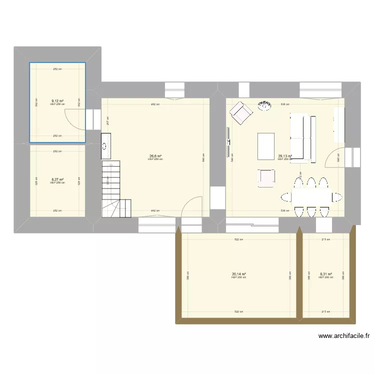 Maison Al v3. Plan de 