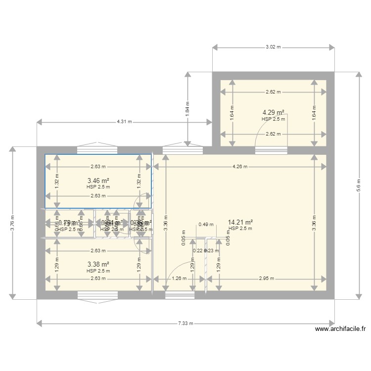 seb. Plan de 0 pièce et 0 m2