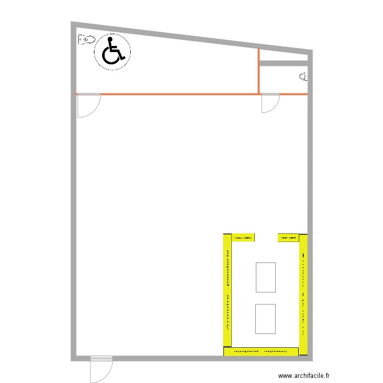 cave a bar 5. Plan de 0 pièce et 0 m2