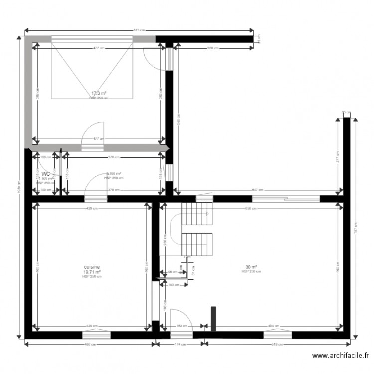 rds layrac. Plan de 0 pièce et 0 m2