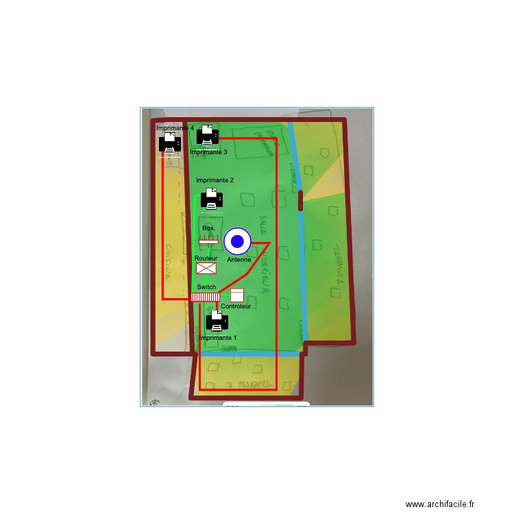 Plan omada guinguette. Plan de 0 pièce et 0 m2