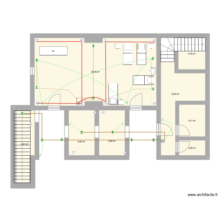 Lussas / Le Rocher de Ripeon. Plan de 0 pièce et 0 m2