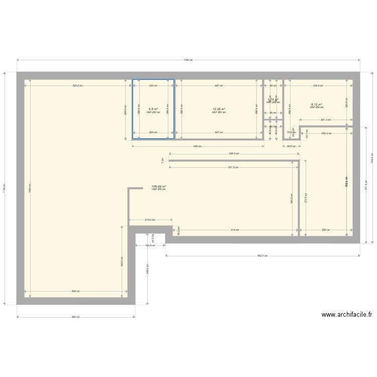 hectomare. Plan de 0 pièce et 0 m2