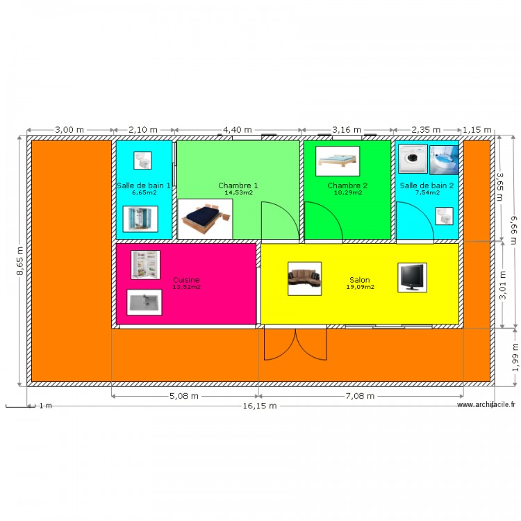 FREDO. Plan de 0 pièce et 0 m2