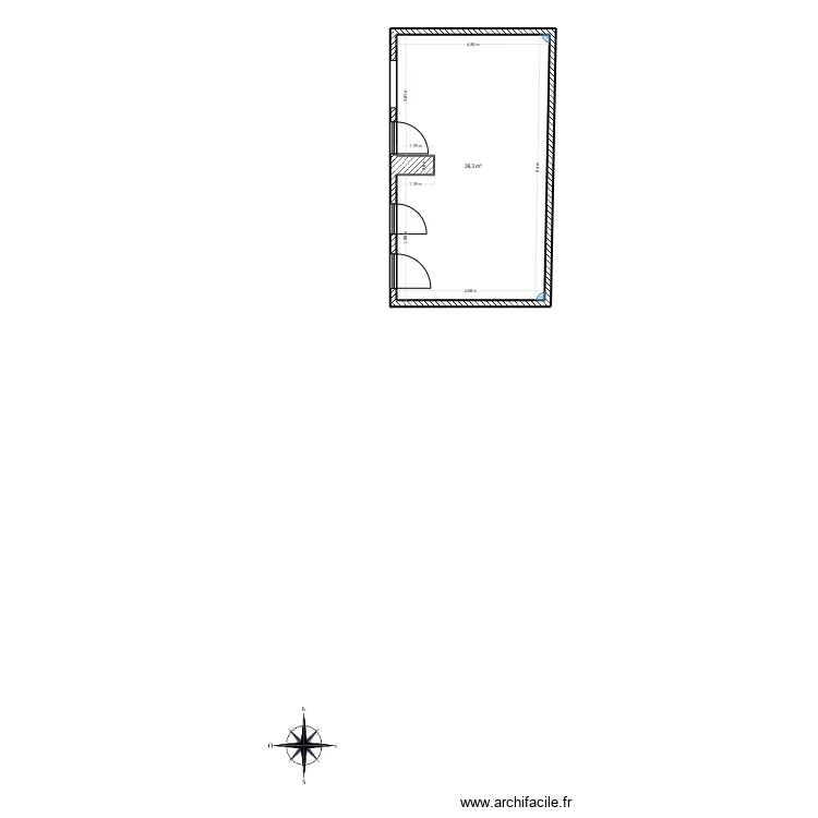 Maison Christiane. Plan de Maison Christiane. Plan de